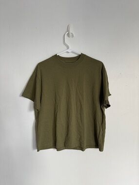 BDG Boxy Tee in Olive